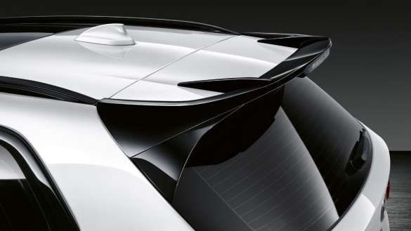 BMW X3 G01 M Performance Dachkantenspoiler Schwarz hochglänzend 2021